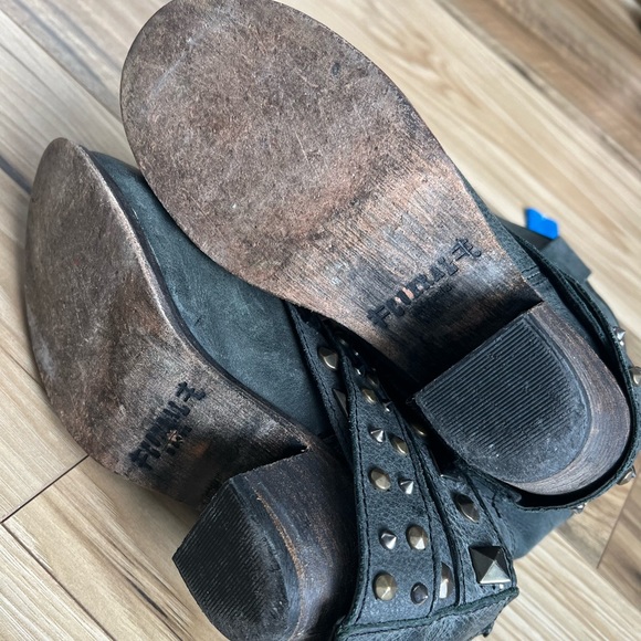 Corral Black Studded Ankle Boots - Picture 5 of 7